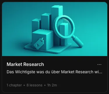 Market Research – 8 Lessons